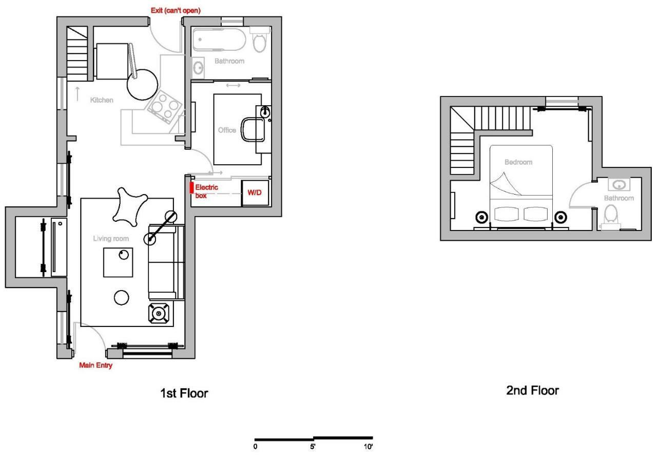 Cozy 1Br Loft Apartment By Wanderjaunt Phoenix Exterior photo